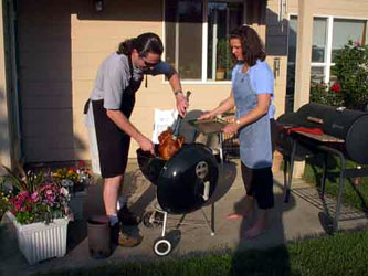 Jeff and Katie BBQ